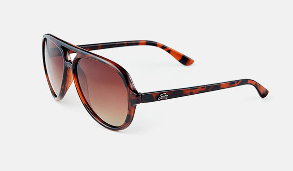Fortis AV's - Graduated Brown polarised fishing sunglasses – side view