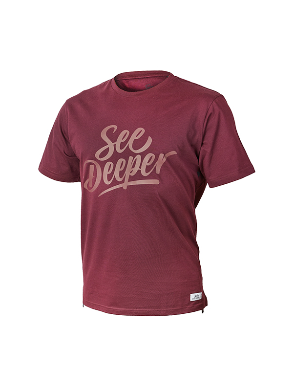 Fortis Maroon See Deeper T-Shirt