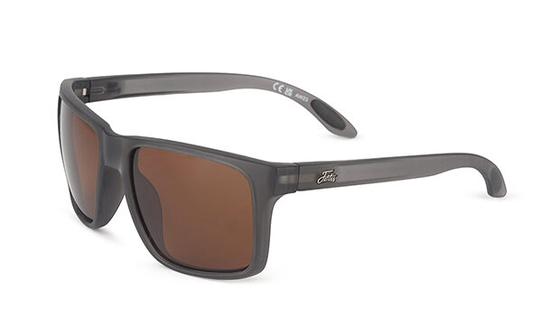 Fortis Eyewear Bays Polarised Fishing Sunglasses Brown Lens BY011 Side