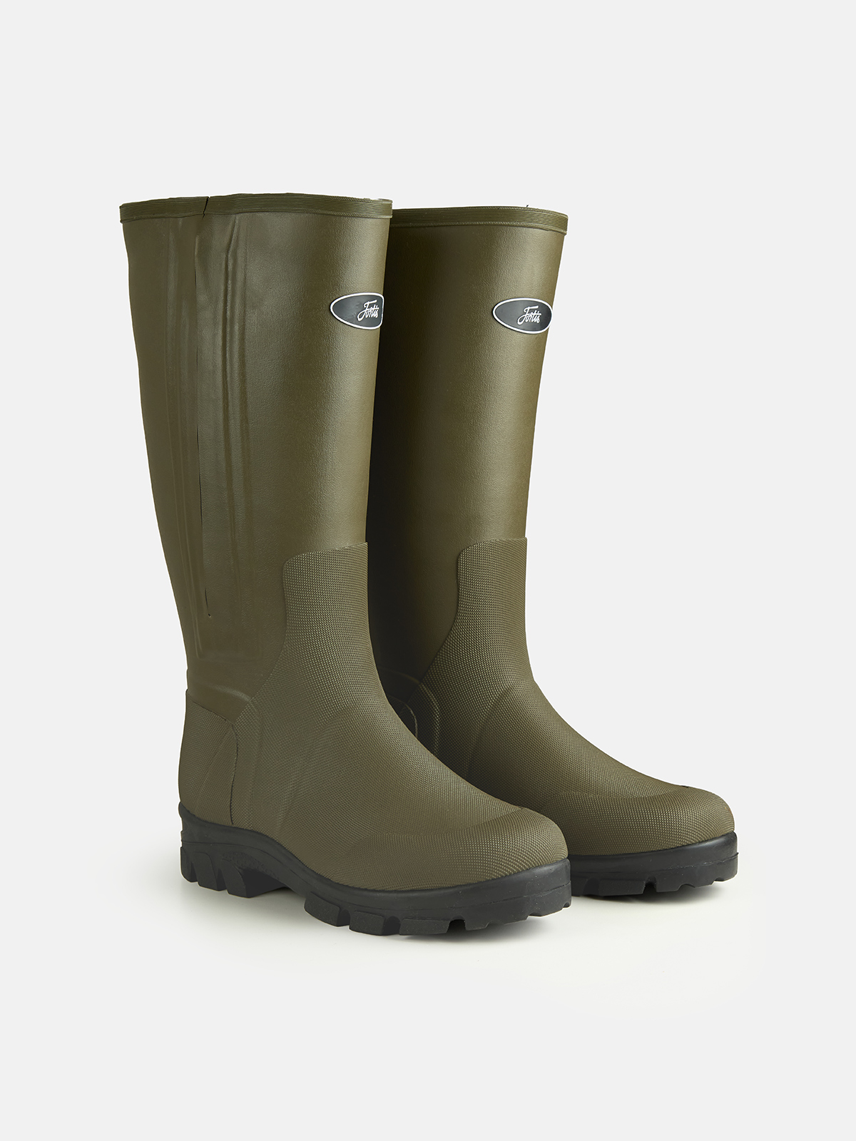 Fortis Elements Field Wellies waterproof insulated fishing wellies with side zip